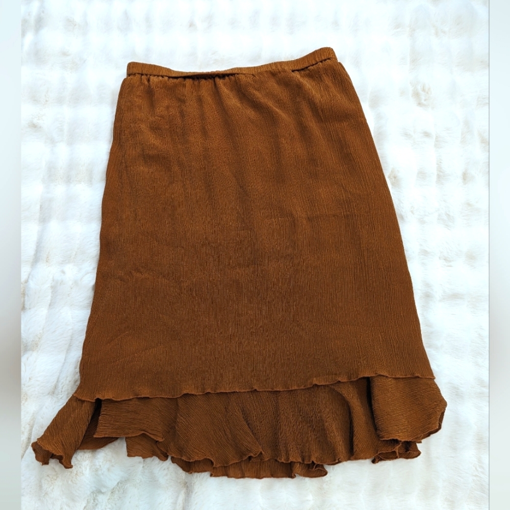 Coldwater Creek Camel Skirt